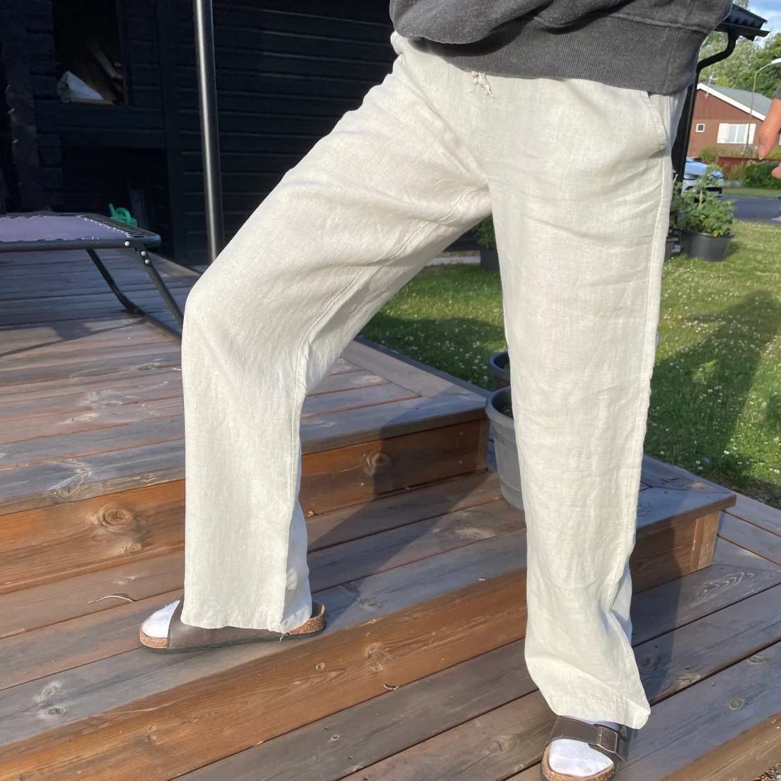 Adsgn linnebyxor  - 90