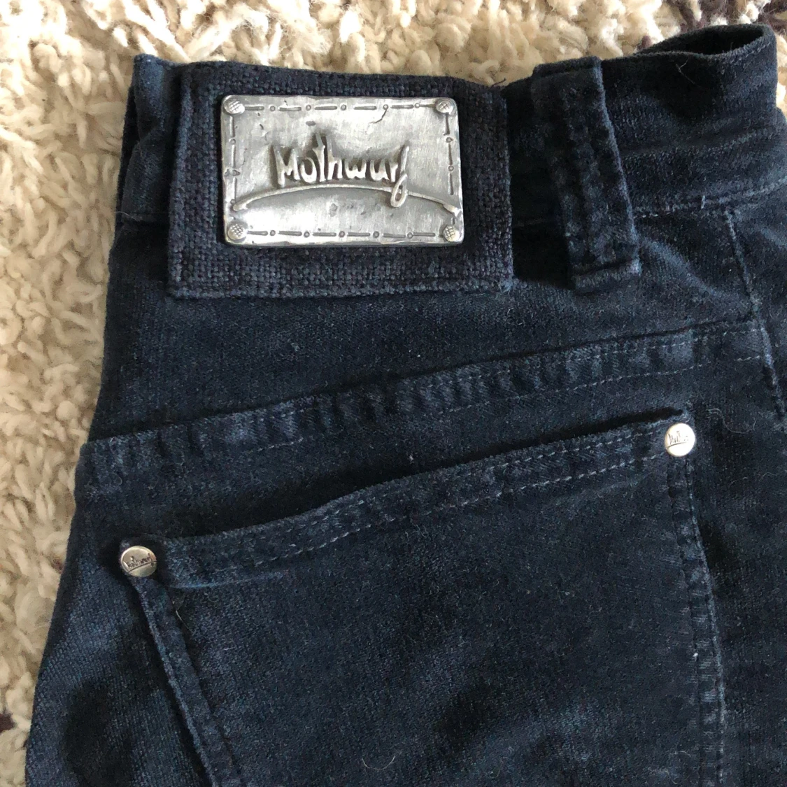 Mothwurf velvet trousers - 90