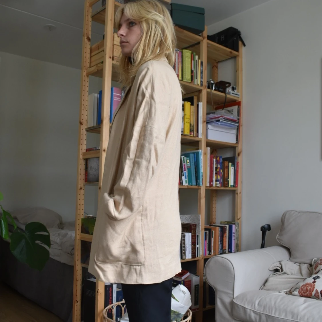 Beige kavaj från H&M - 90