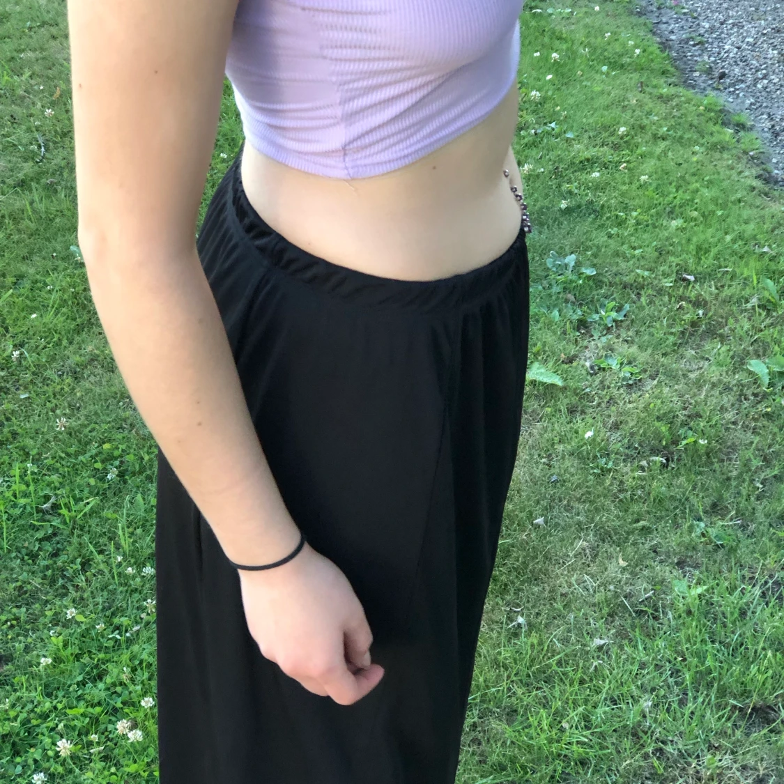 Svart lång kjol - 91