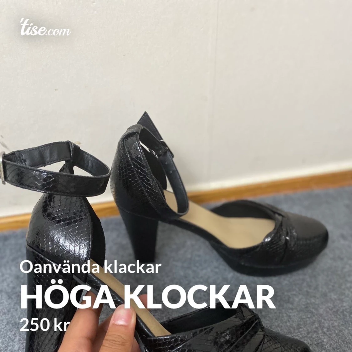 Oanvända klackskor - 90