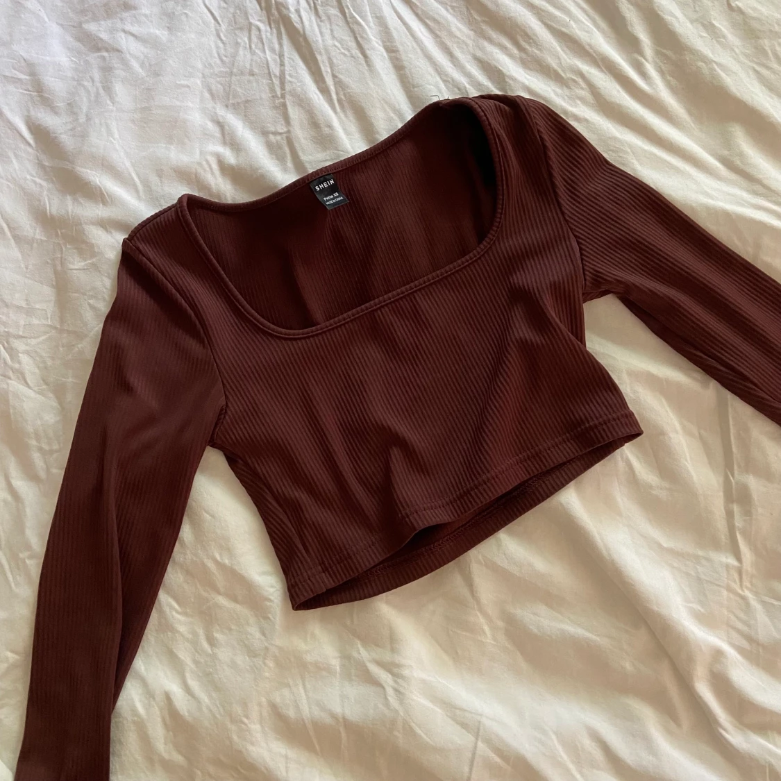 Brunt set - kjol & topp