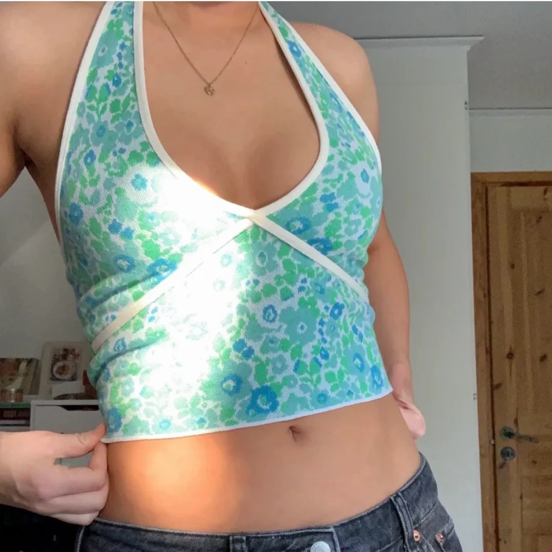 Halterneck top från ZARA