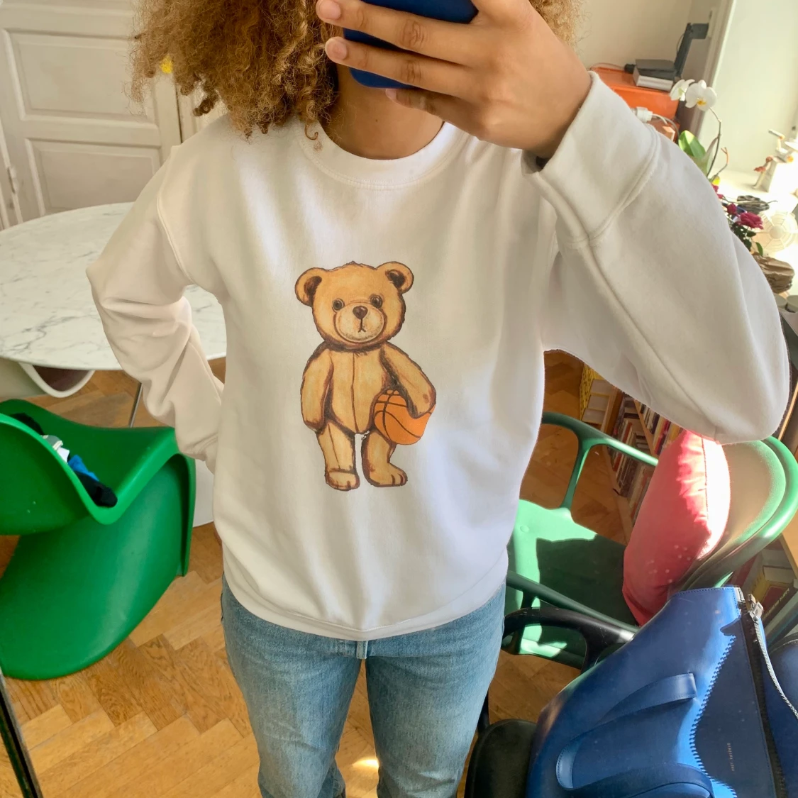 Fashion bear tjocktröja  - 90