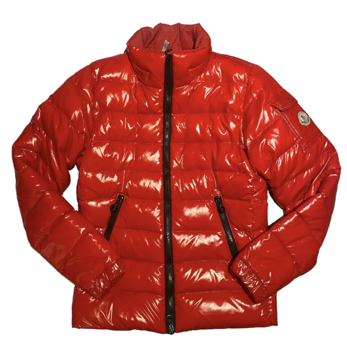 Röd Moncler jacka