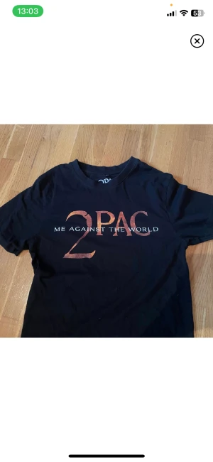 Tupac tshirt - Ny tupac tshirt med tryck på baksidan
