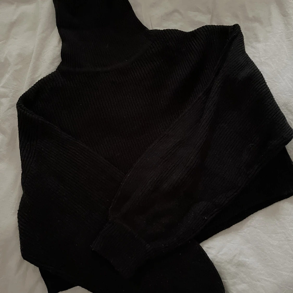 Svart polo tröja  - 90