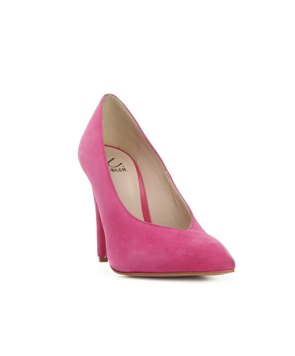 Davie från K.Cobler, pumps i cerise mocka
