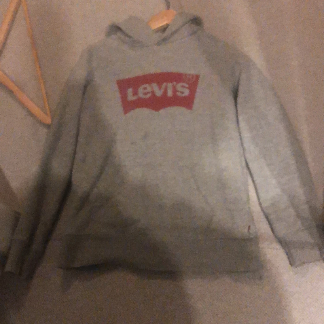 Grå Levis Hoodie - 91