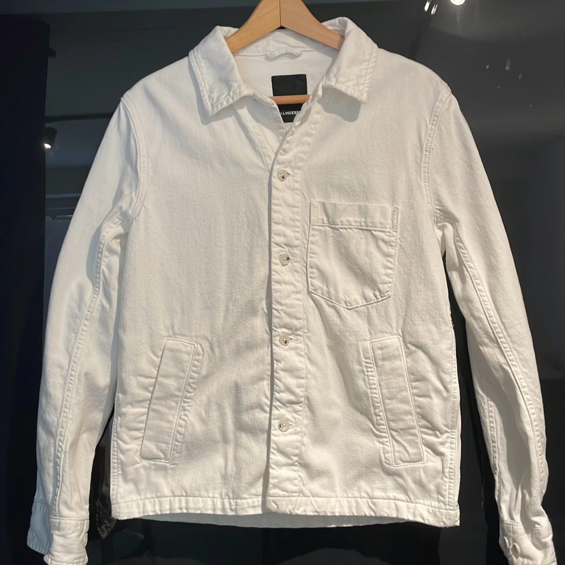 J.Lindeberg vit Overshirt S