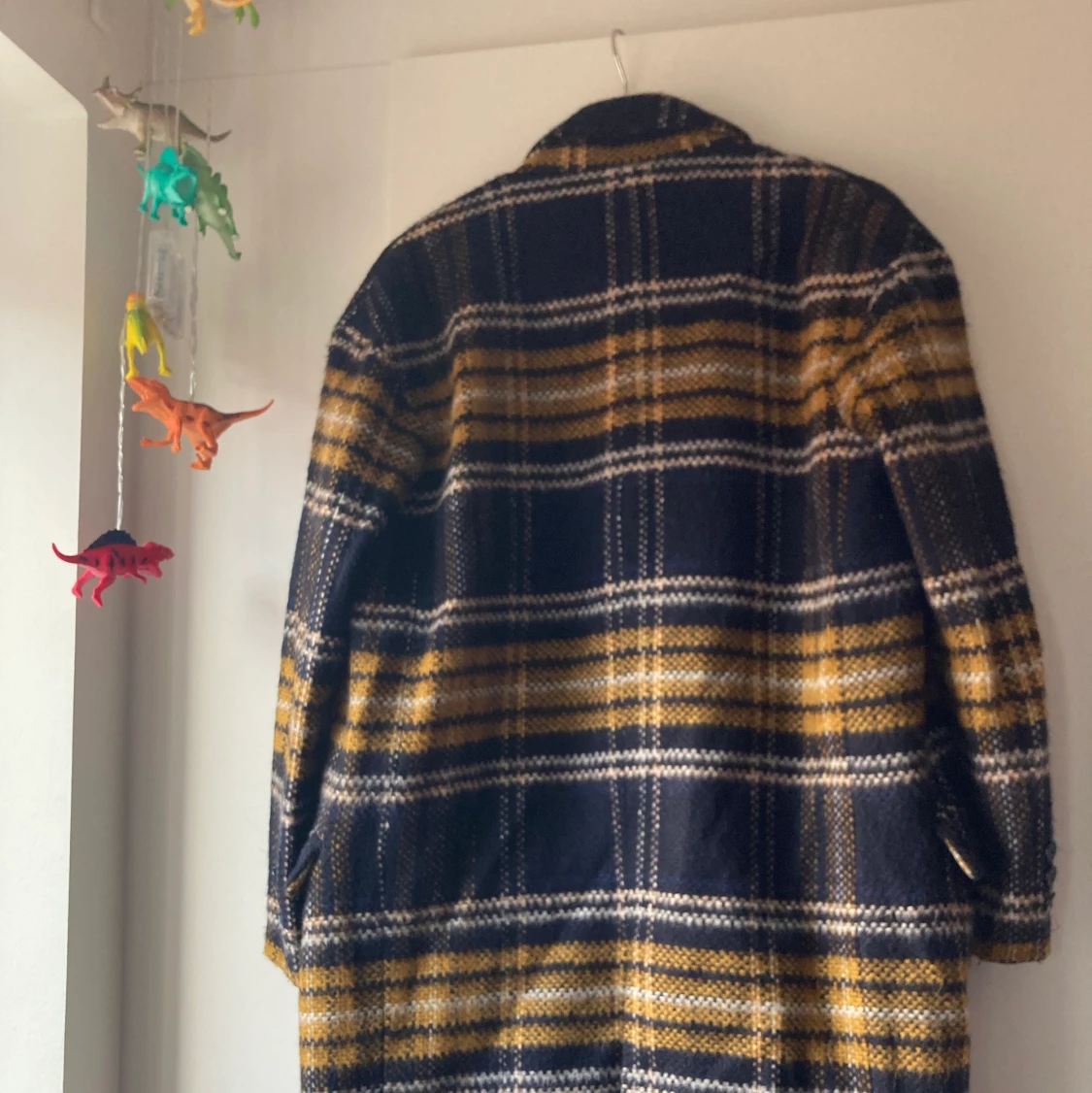 Rutig vårkappa Zara S - 91