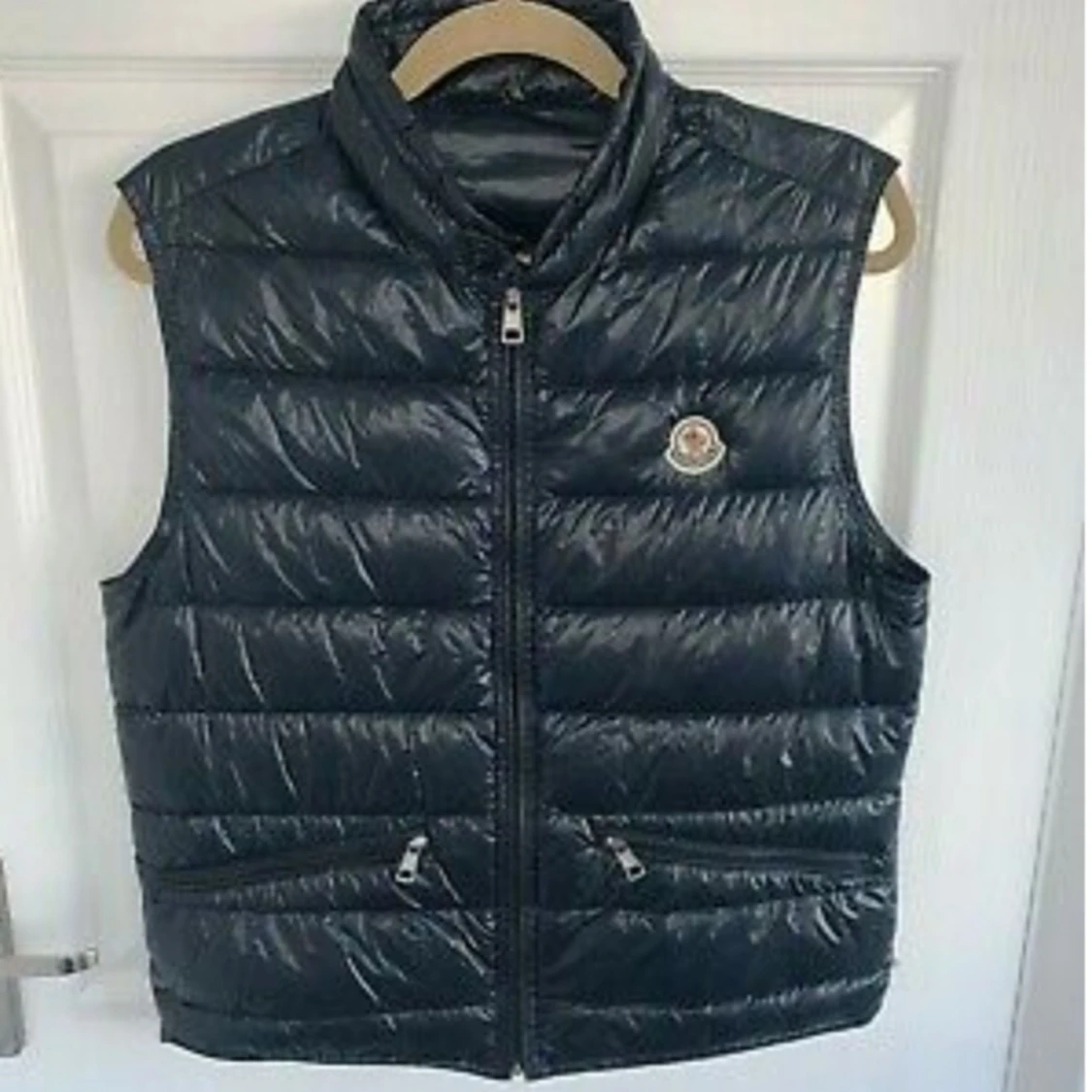 Moncler Gui Gilet Navy Size 2