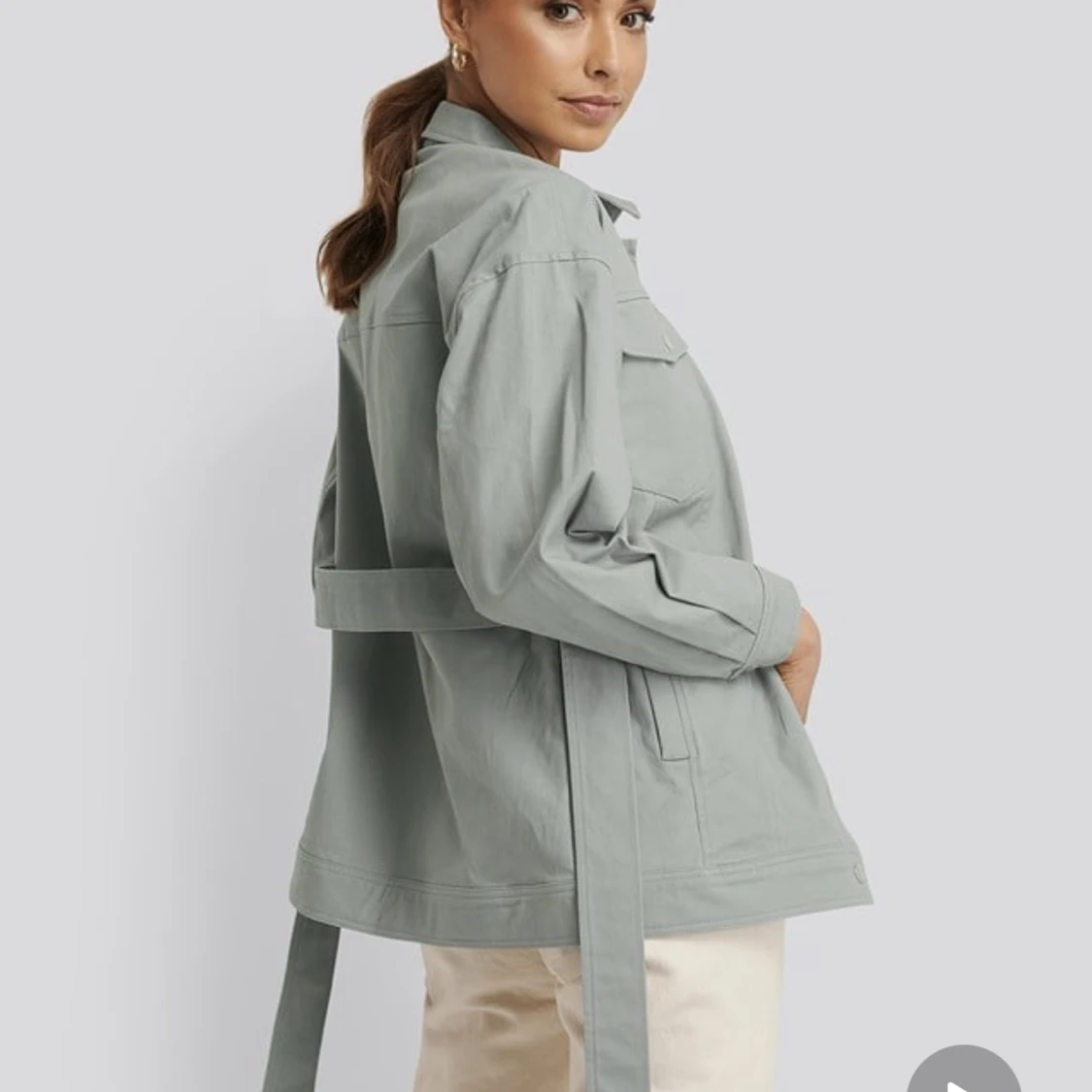 Jacka med bälte - 91