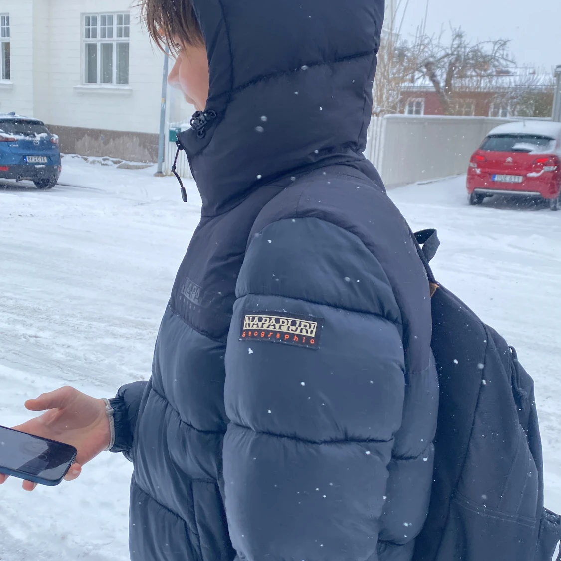 Naparijri Jacka mörk blå