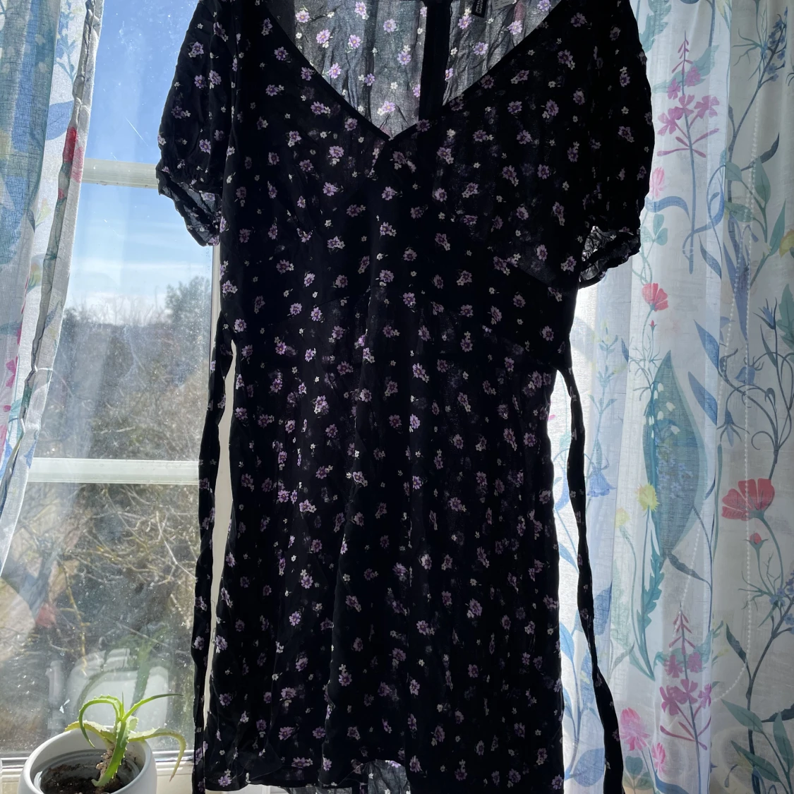 Gullig sommar klänning - 91