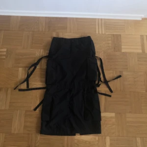 Black Cargo Skirt  - Worn once, basically in new condition 