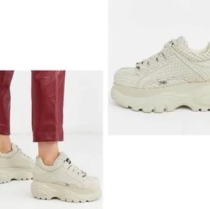 Buffalo skor platå platåskor kängor stövlar shoes  - SÄLJES:   Buffalo skor, helt nya i kartong. Stl 36.  950kr, kan skickas mot fraktkostnad. 