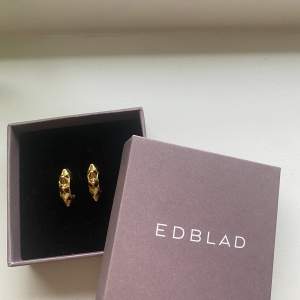Jättefina guldiga nit örhängen från Edblad, ändast testade. De spritas såklart innan köp! Köparen står för frakt🫶🏻☺️ 
