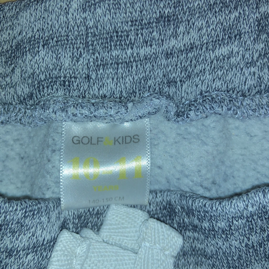 Gråa varma mjukisbyxor storlek 10-11 - 90