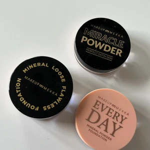 Smink - Mineralpuder och mineralpuder med foundation 💓 helt nytt!