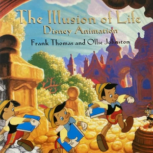 The illusion of life, Disney Animation - Helt oanvänd bok inköpt 2017, skriven av Frank Thomas och Ollie Johnston. ISBN: 978-078686070-8