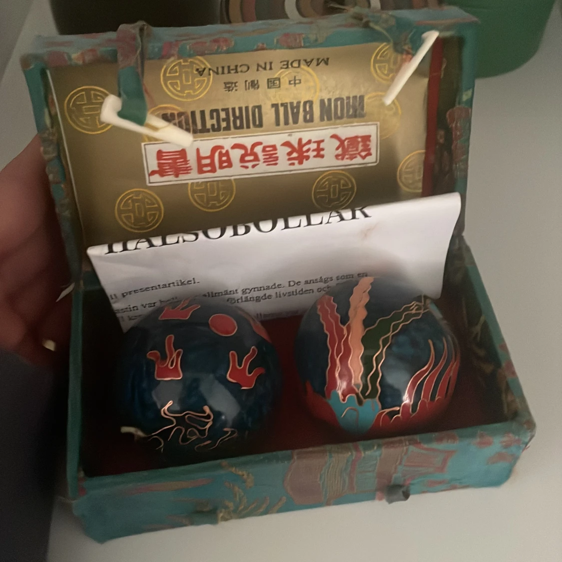 Kinesiska hälsobollar