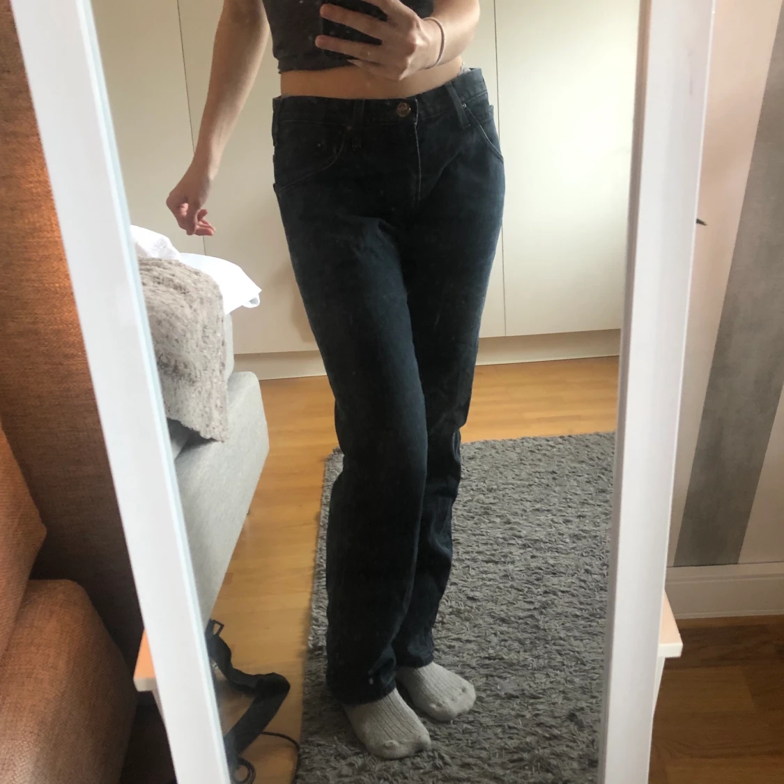 Lågmidjade Lee jeans