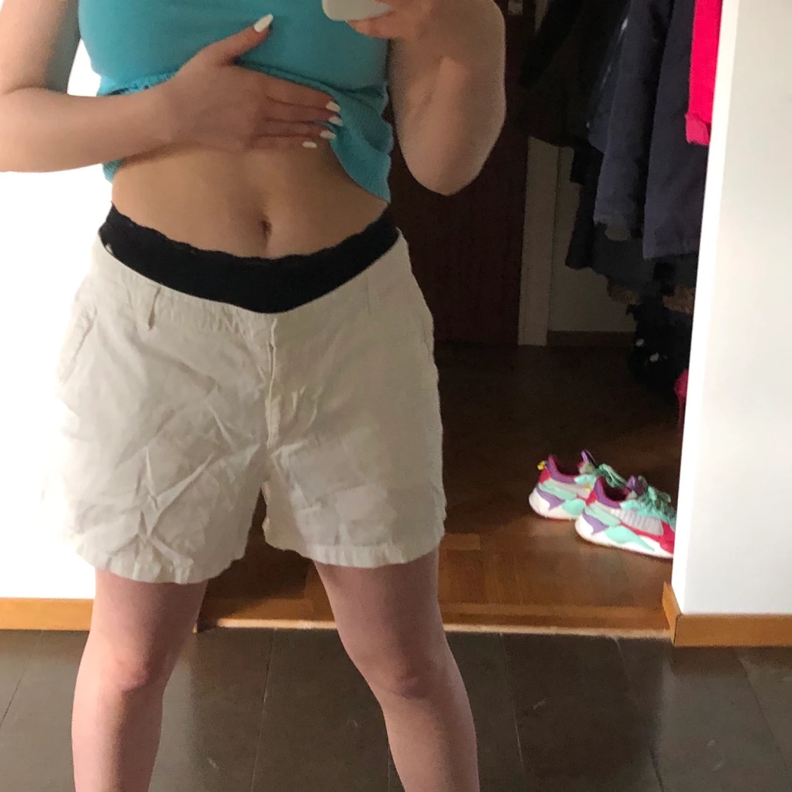 Vita shorts, perfekt i sommar!🏖🥰☀️ - 91