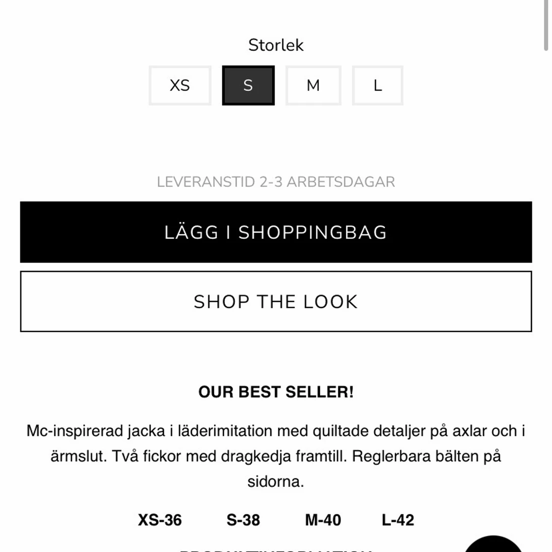 Skinnjacka från qhiquelle - 91