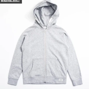 Grå zip hoodie - Fin grå zip hoodie. Är i storlek 160 men skulle nog säga att den sitter som xs.