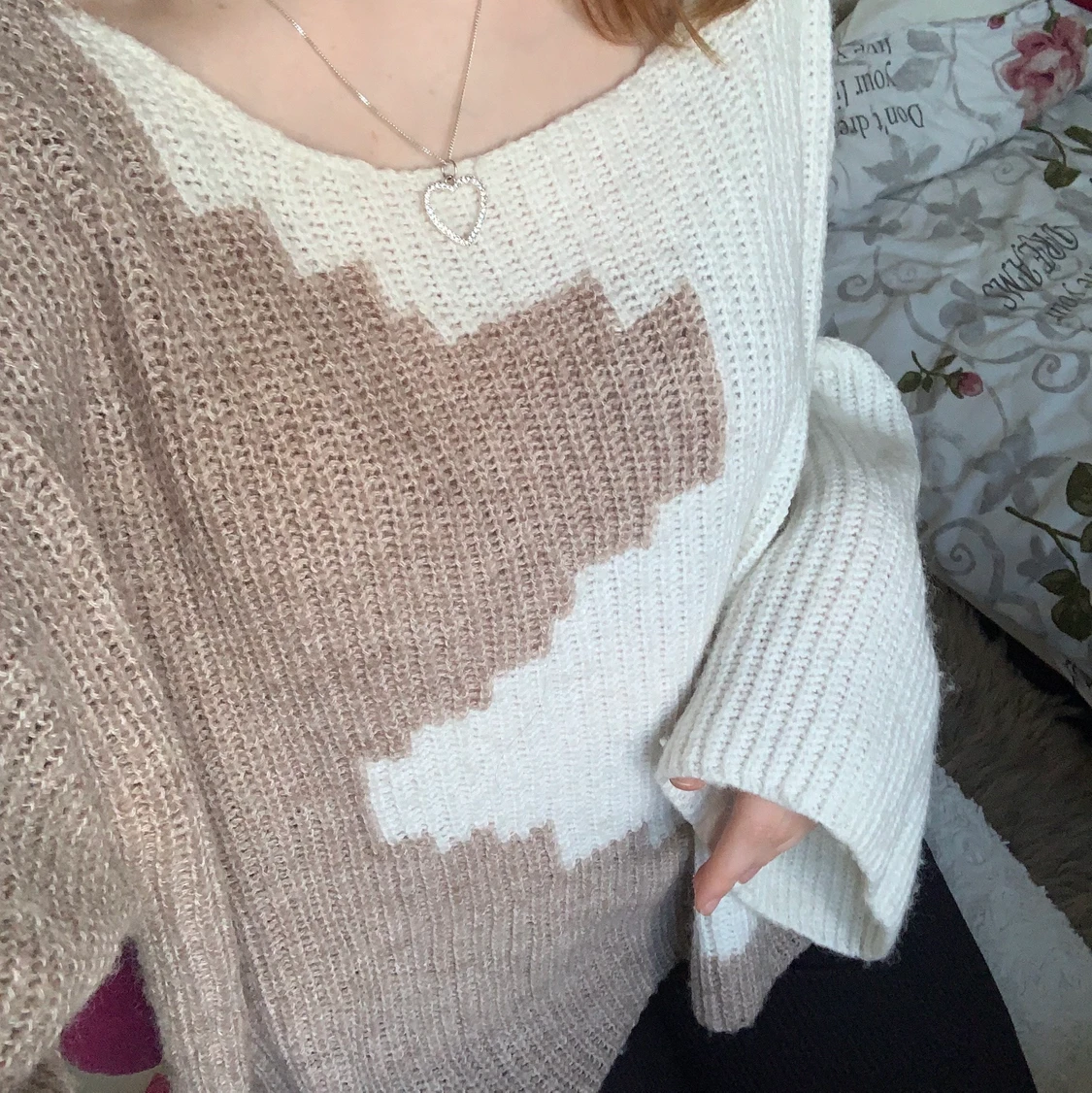 Stickad tröja  - 90