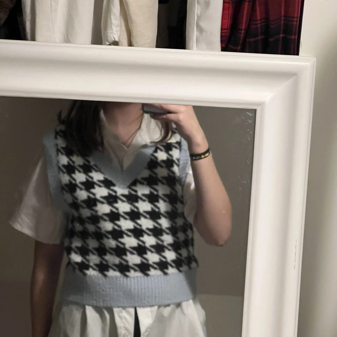 Stickad väst från hm  - 90