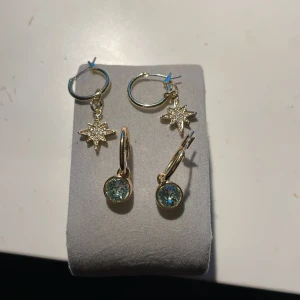Fina örhängen (okänt märke) - Säljer dessa två par örhängen. Det går att bara köpa ett par. Köpte varje för 100kr styck. 