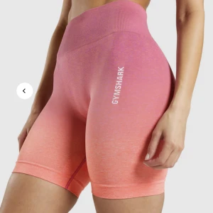 Gymshark Adapt Ombre Seamless Shorts - Orange Marl/Pink - Använt endast en gång pga att den är för liten för mig