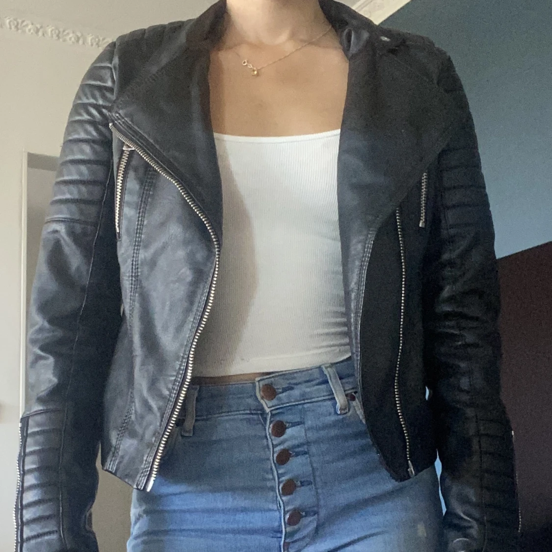 Skinnjacka från chiquelle  - 91