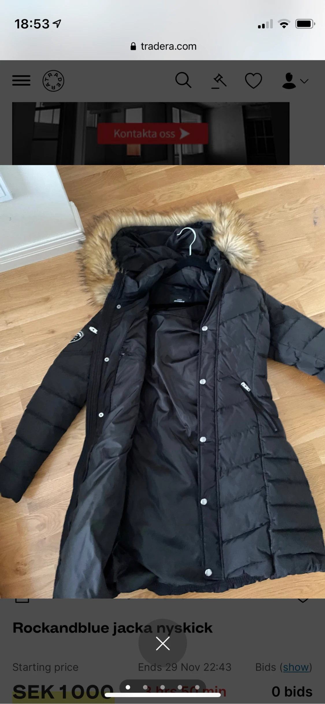 Rockandblue vinterjacka nyskick - 90