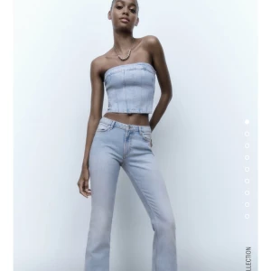 Zara jeans  - Säljer dessa fina Jensen från zara, i st 36 har ett par till därför säljer jag, skriv privat om ni vill ha fler bilder 