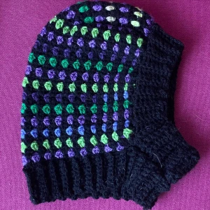 Balaklava  - Virkad balaklava för vuxen.