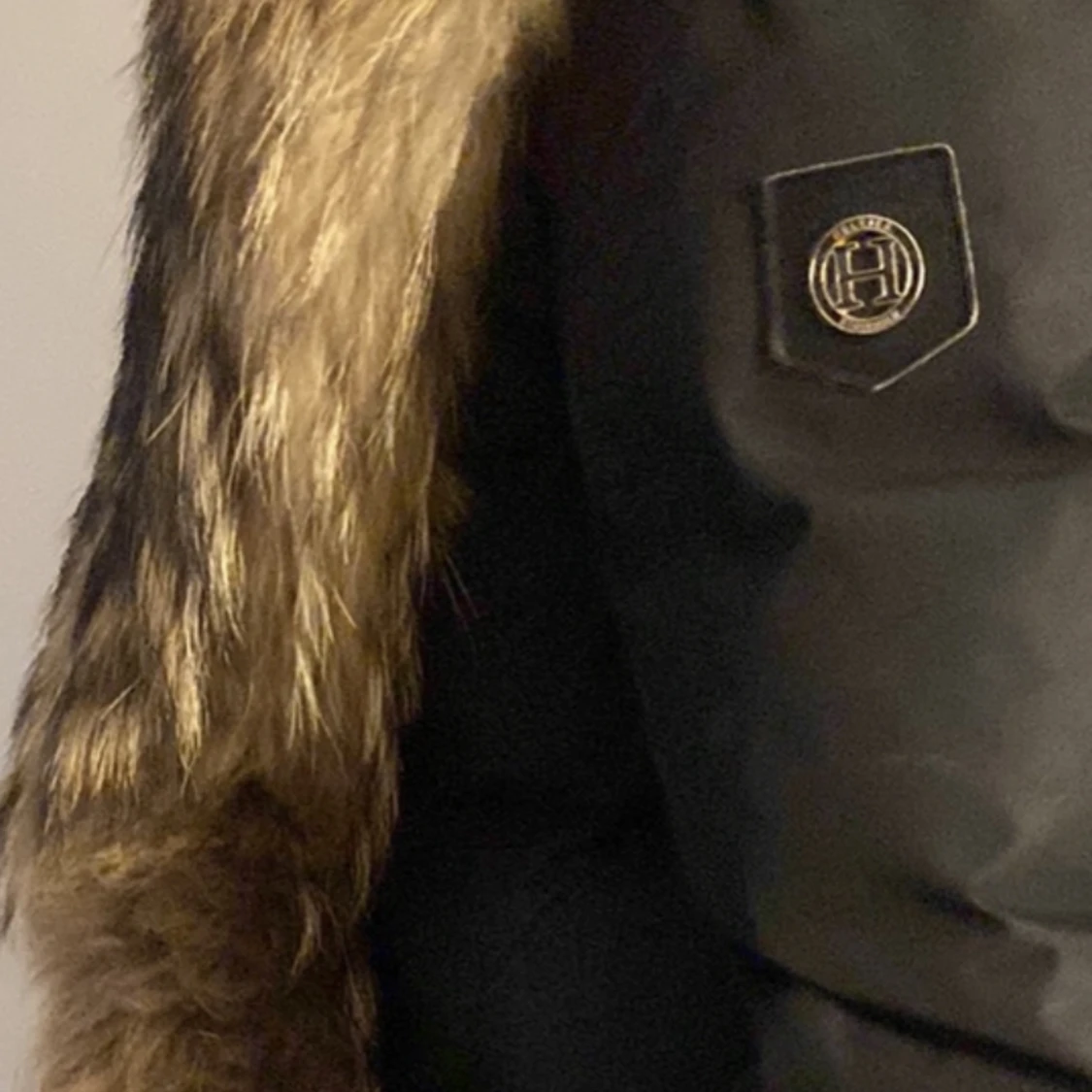 En äkta hollies jacka med päls  - 91