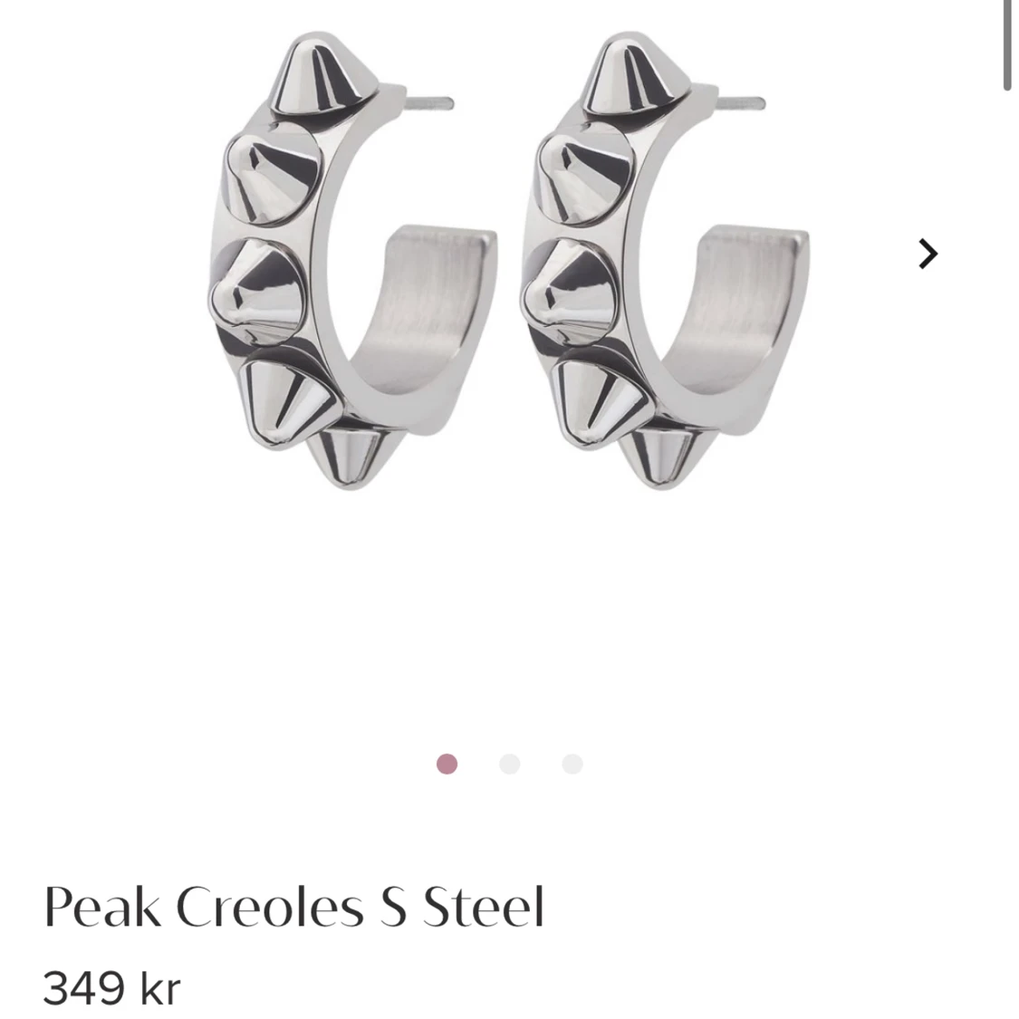 Peak creoles silver