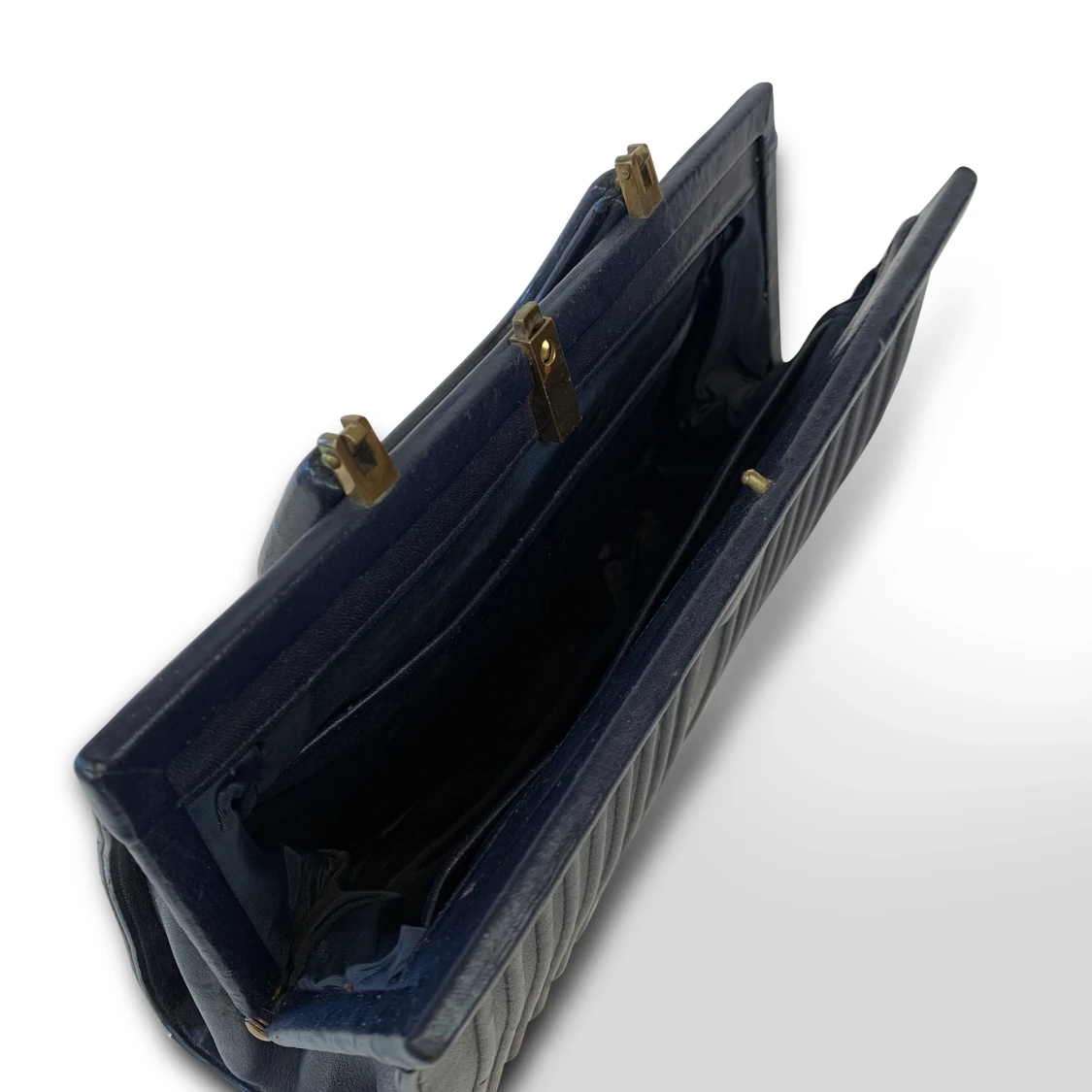 50's Smooth Leather Handbag - 91