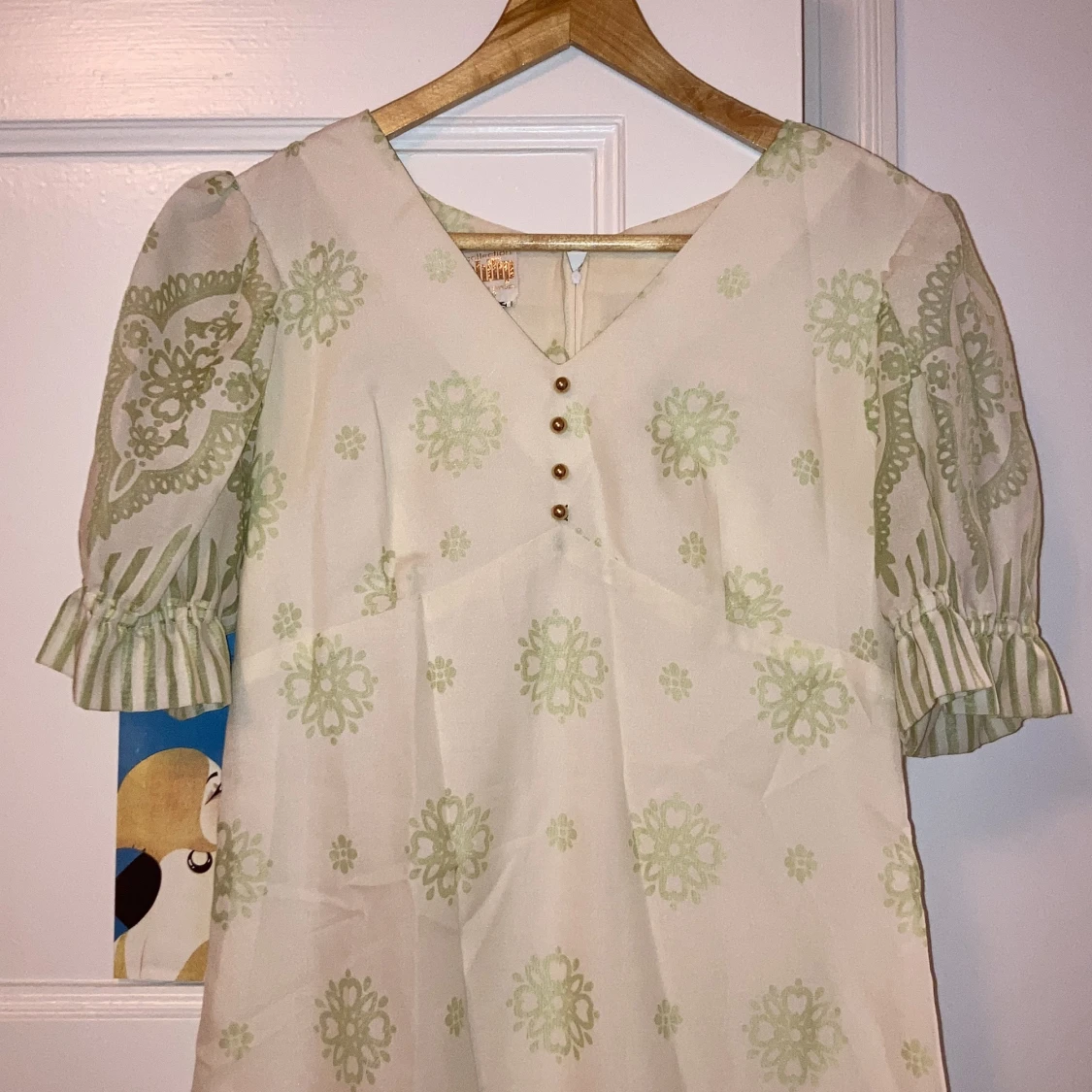 Söt 70-talsklänning - 90