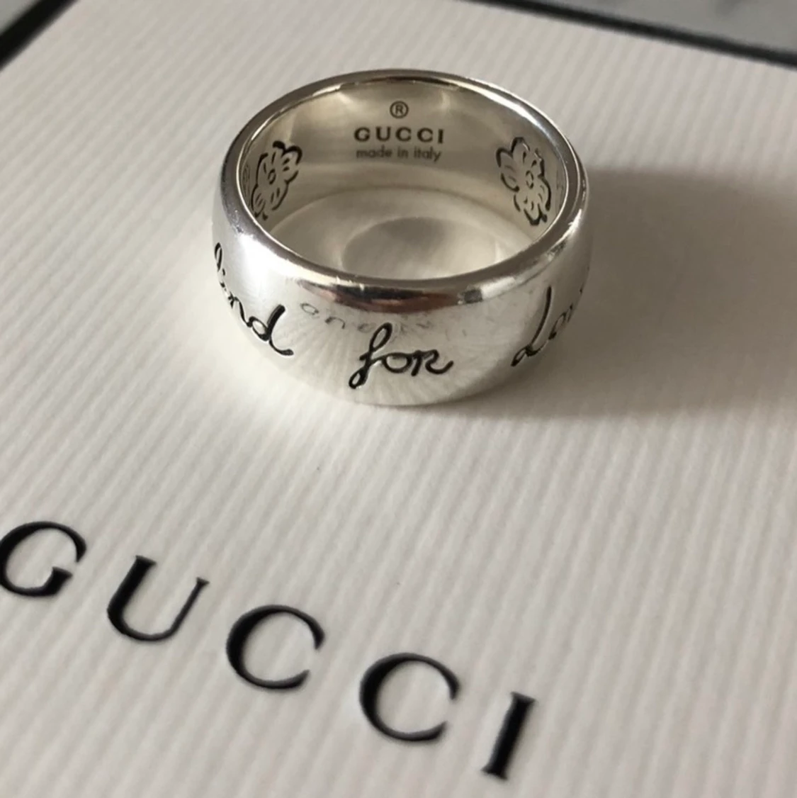 Gucci Icon ring, silver