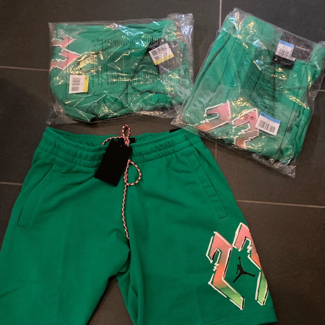 Jordan shorts stadium green