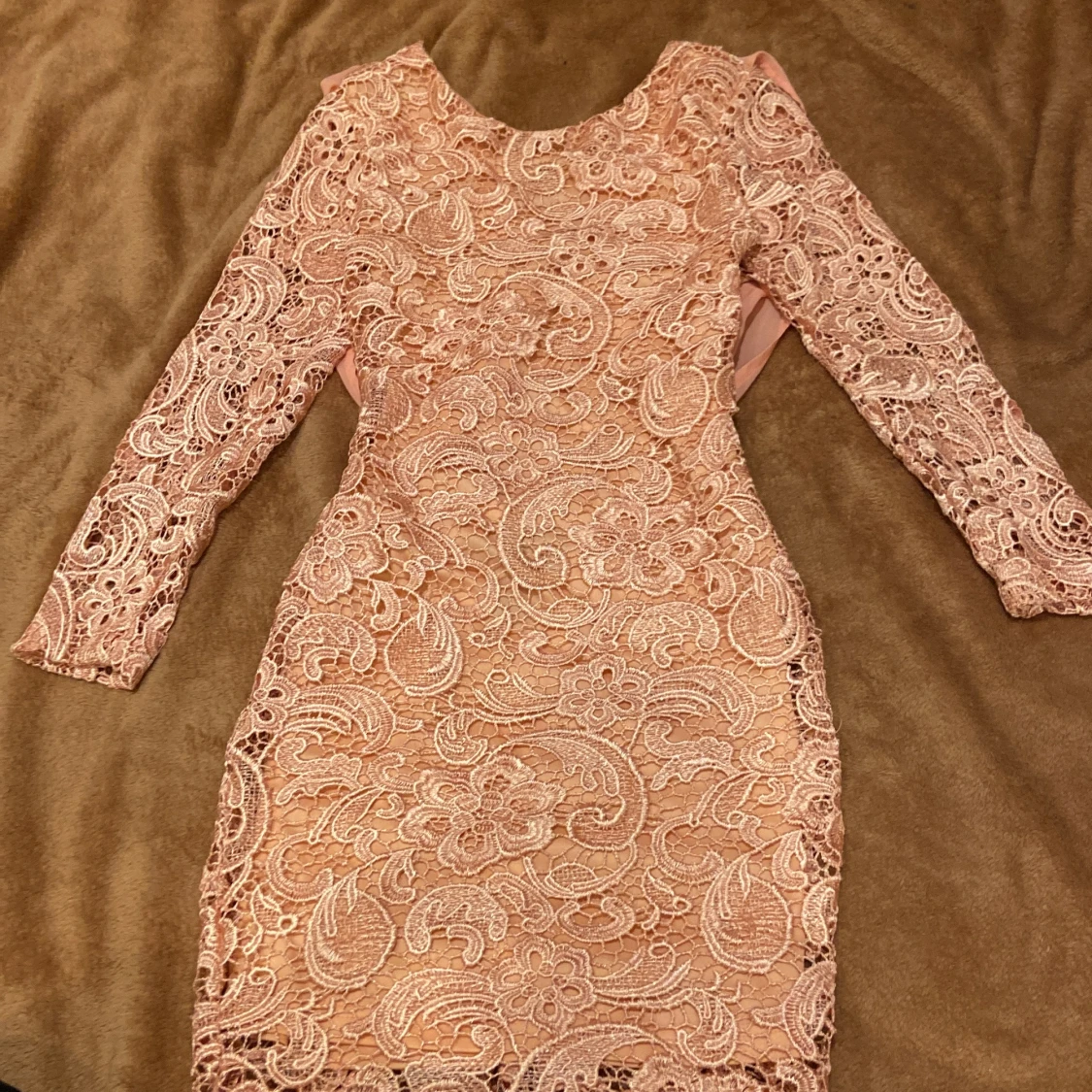 Rosa klänning storlek XS/Xxs 