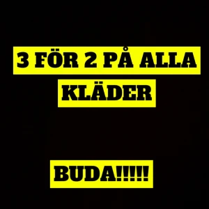 Kläder  - Buda på samtliga annonser, vill bara bli av med det 
