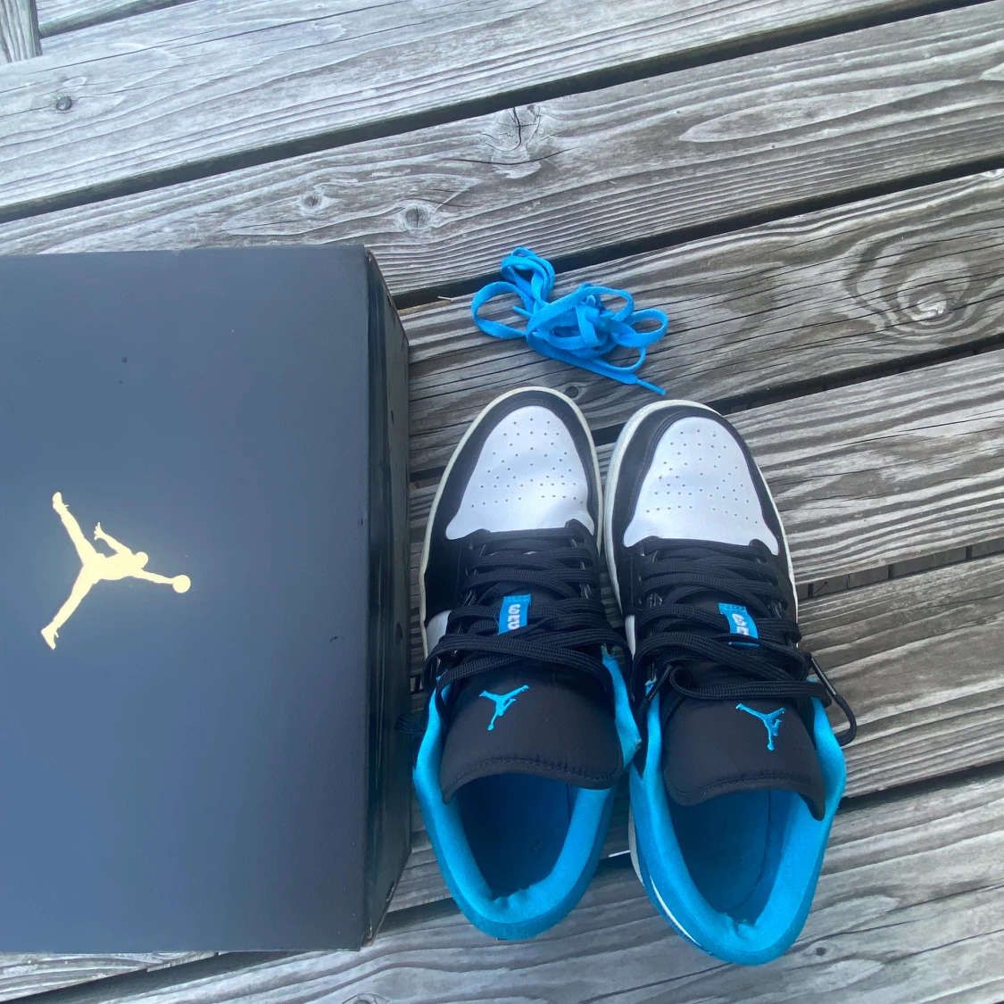 Jordan 1 Laser Blue Storlek 44 - 91