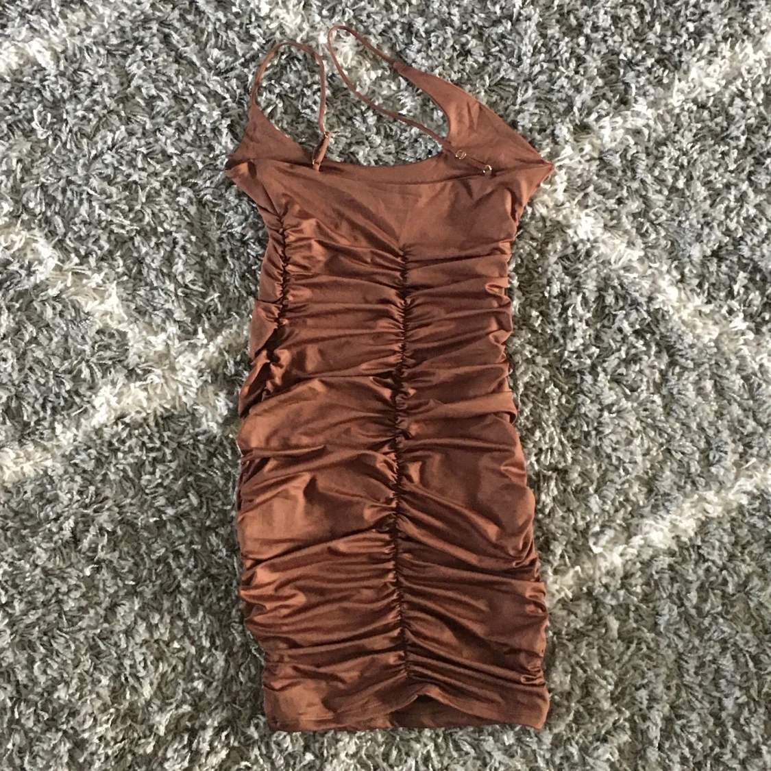 Ruched Mini Dress - 90