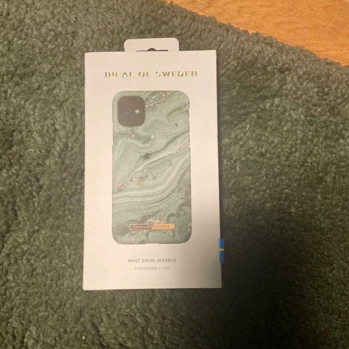 Ideal of Sweden telefonskal Mint swirl marble iPhone 11 