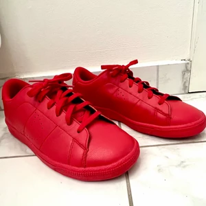 Nike skor - Säljer ett par röda Nike skor i storlek 37.5. Dessa är oanvänd och i ny sick. Skorna säljer jag för 150 kr. Köparen står för frakt på 59 kr. 